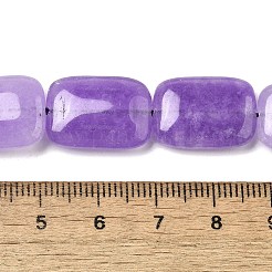 Natural Dyed Malaysia Jade Beads Strands&nbsp;G-B137-B02-01B