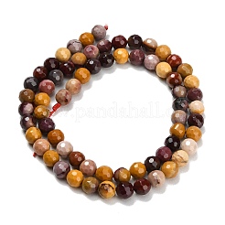 Natural Mookaite Beads Strands&nbsp;G-C280-B16-6mm