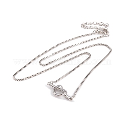Heart Knot Rack Plating Brass Pendant Necklaces&nbsp;NJEW-S423-02P
