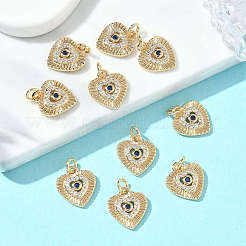 SHEGRACE Brass Cubic Zirconia Pendants&nbsp;XGRQ3K289-531G