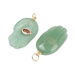 Natural Green Aventurine Pendants&nbsp;G-Z134-05A