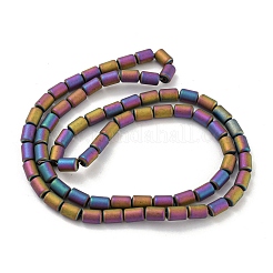 Electroplated Synthetic Non-magnetic Hematite Beads Strands&nbsp;G-Z032-I02-10D