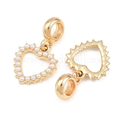 Alloy European Dangle Charms&nbsp;AL-CBAC2D3-14G