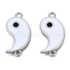 Alloy Enamel Split Links Connectors&nbsp;ENAM-N056-187A-RS