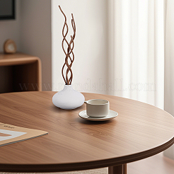 2Pcs Spherical Porcelain Vase for Desktop Decor&nbsp;AJEW-GA0010-92