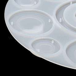 DIY Round Pendant & Link Silicone Molds&nbsp;SIMO-H013-01