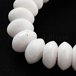 Natural White Jade Beads Strands&nbsp;G-P559-A09-01