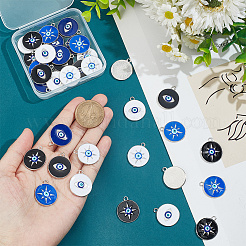 36Pcs 6 Style Alloy Pendants&nbsp;FIND-NB0004-31