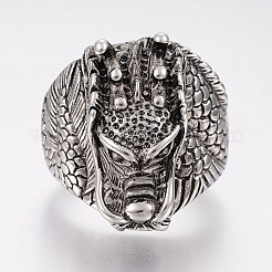 304 Stainless Steel Finger Rings&nbsp;RJEW-G091-06