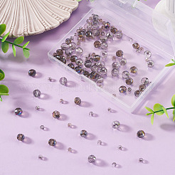 120Pcs 4 Styles Electroplate Glass Beads&nbsp;EGLA-TADJ0001-13B