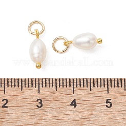 Natural Cultured Freshwater Pearl Pendants&nbsp;PALLOY-JF05443-03