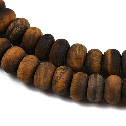 Natural Tiger Eye Beads Strands&nbsp;G-P575-A05-8x5mm-01