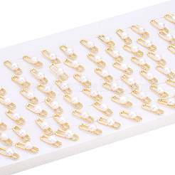 Natural Pearl Stud Earrings Micro Pave Cubic Zirconia&nbsp;PEAR-N022-B01