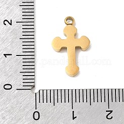 304 Stainless Steel with Rhinestone Pendants&nbsp;STAS-Z179-32G