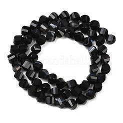 Natural Banded Agate Beads Strands&nbsp;G-P611-C10-01