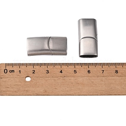 Non-Tarnish 316 Surgical Stainless Steel Bayonet Clasps&nbsp;STAS-G241-19B-P