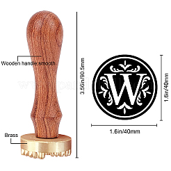 1Pc Golden Tone Brass Stamp Head&nbsp;DIY-CP0007-82W