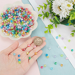720pcs 12 Colors Eco-Friendly Transparent Acrylic Beads&nbsp;TACR-GO0001-01