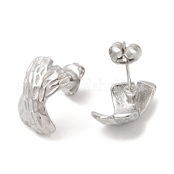 Non-Tarnish 304 Stainless Steel Stud Earrings&nbsp;EJEW-Z022-27P