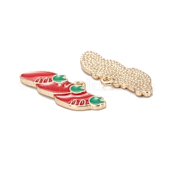 Alloy Enamel Pendants&nbsp;ENAM-O048-04KCG-D