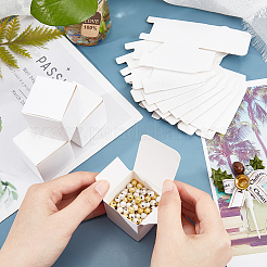 Foldable Creative Kraft Paper Box&nbsp;CON-WH0062-04B-WH