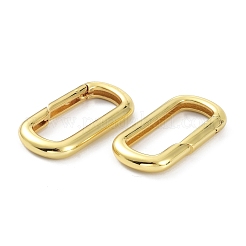 Brass Keychain Clasps&nbsp;KK-B046-01G