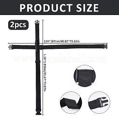 Nylon Luggage Straps&nbsp;FIND-WH0367-233A