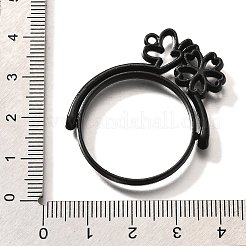Alloy Open Back Bezel Pendants&nbsp;PALLOY-I223-16EB