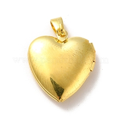 Rack Plating Brass Locket Pendants&nbsp;KK-I688-04G