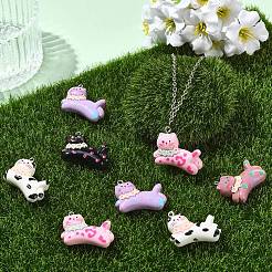 20Pcs Opaque Resin Pendants&nbsp;CRES-YW0002-83