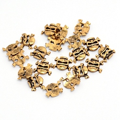 Halloween Themed Alloy Cabochons&nbsp;MRMJ-WH0067-28AB-RS
