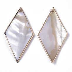 Natural Freshwater Shell Big Pendants&nbsp;SHEL-N026-12