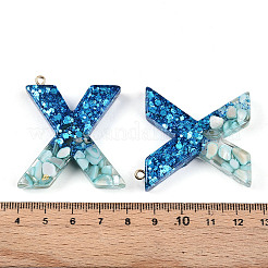 Transparent Epoxy Resin Pendants&nbsp;LS-CRES-YW0002-11X