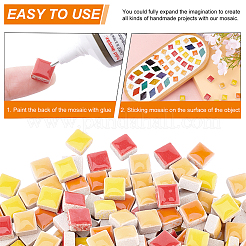 Porcelain Cabochons&nbsp;DIY-PH0004-14