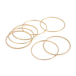 Fashion 201 Stainless Steel Bangle Sets&nbsp;BJEW-L664-001A-1