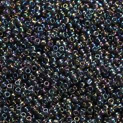 12/0 FGB Grade A Rainbow Transparent Mini Glass Seed Beads&nbsp;X-SEED-Q010-F556