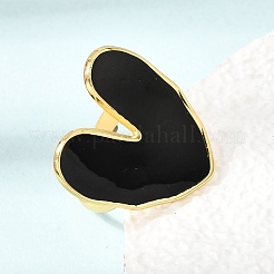 304 Stainless Steel Enamel Cuff Open Rings&nbsp;SA-CBA369F-02G-01