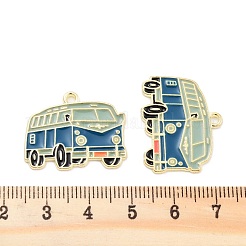 Alloy Enamel Pendants&nbsp;PALLOY-S185-09G