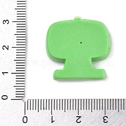 Environmental Protection Theme Opaque Resin Cabochons&nbsp;CRES-Z013-03B