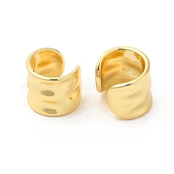 Brass Twist Cuff Earrings&nbsp;EJEW-D065-10G