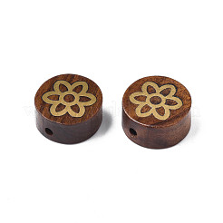 Natural Wood Undyed Beads&nbsp;WOOD-N013-027
