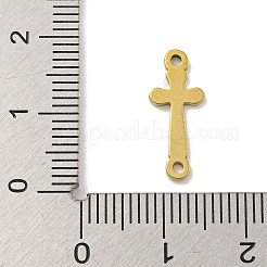 Ion Plating(IP) 201 Stainless Steel Connector Charms&nbsp;STAS-S146-09G