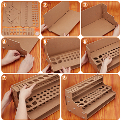 MDF Tools Storage Layered Stands&nbsp;ODIS-WH0078-77