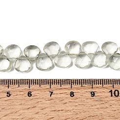 Natural Green Quartz Beads Strands&nbsp;G-D099-01B