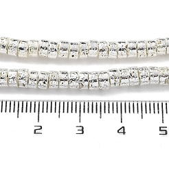 Electroplated Natural Lava Rock Beads Strands&nbsp;G-H303-A05-S