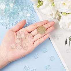 Transparent Glass Cabochons&nbsp;GLAA-FG0001-01