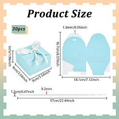 Square Folding Paper Gift Boxes&nbsp;CON-WH0001-76B-04