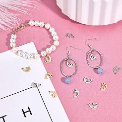 16Pcs 2 Colors Valentine's Day 304 Stainless Steel Charms&nbsp;STAS-UN0030-74