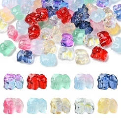 60Pcs 10 Colors Spray Painted Glass Beads&nbsp;GLAA-FS0002-05