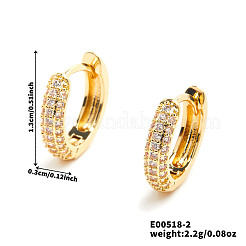 Luxury Fashionable Brass Hoop Earrings&nbsp;YV3496-2